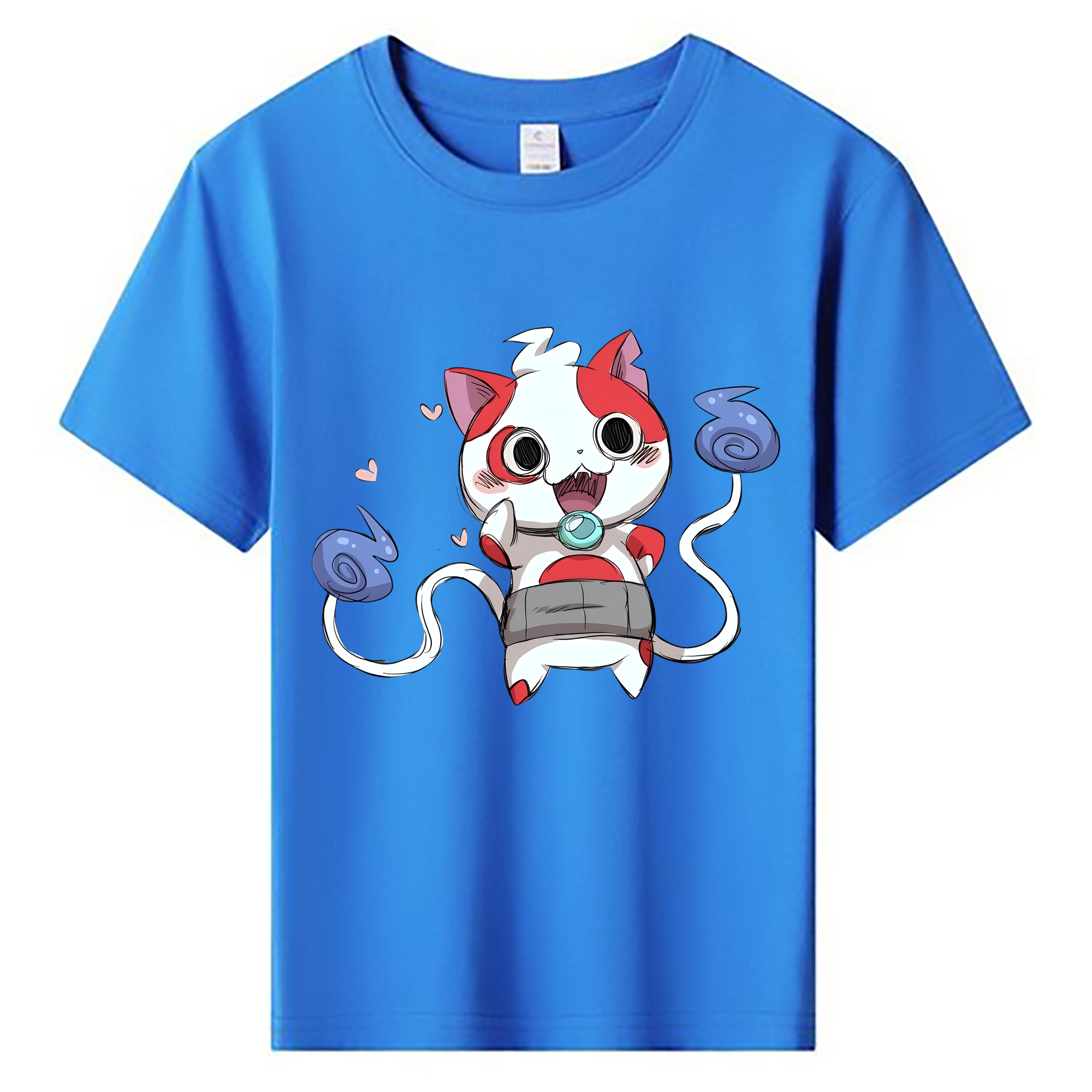 （画像用） 妖怪ウォッチ Yo-kai Watch 綿100％キッズTシャツ（フロントプリント）